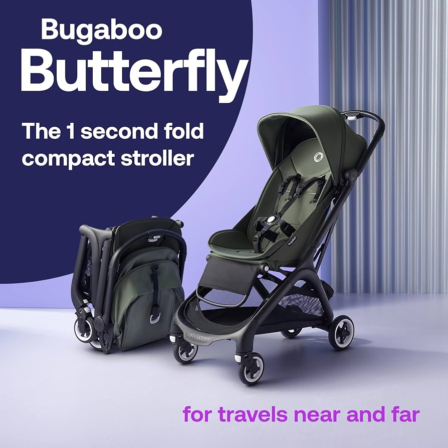 Amazon.com : Bugaboo Butterfly - 1 Second Fold Ultra-Compact